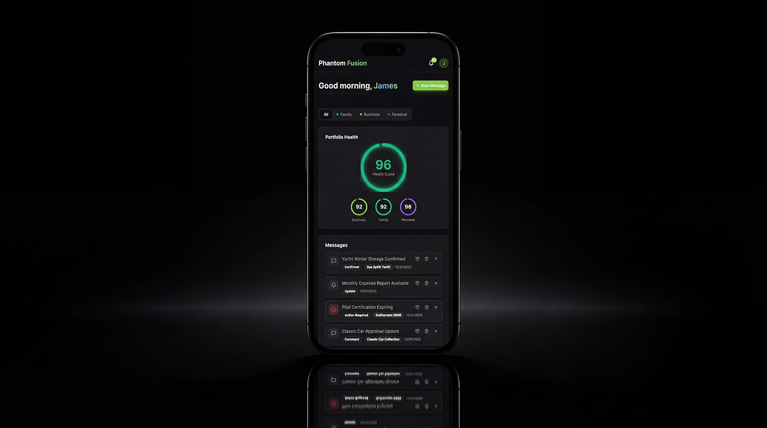 Fusion Cell app on mobile